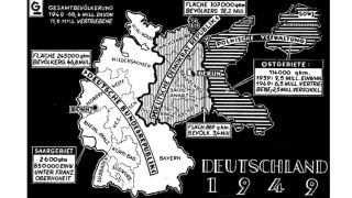 Deutschland 1949, Erscheinungsdatum: 10.10.1949. (Quelle: Picture Alliance/dpa Grafik/Globus Infografik)