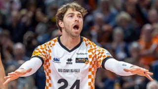 Kyle Dagostino von den BR Volleys (Bild: IMAGO/Andreas Gora)
