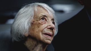 Archivbild:Margot Friedländer am 29.01.2025.(Quelle:picture alliance/Photothek/F.Gaertner)