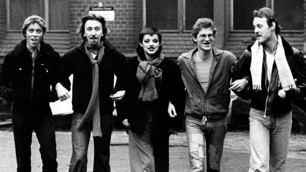 Nina Hagen mit ihrer Band am 03. Oktober 1978 in Berlin. (Quelle: Picture Alliance/Chris Hoffmann)