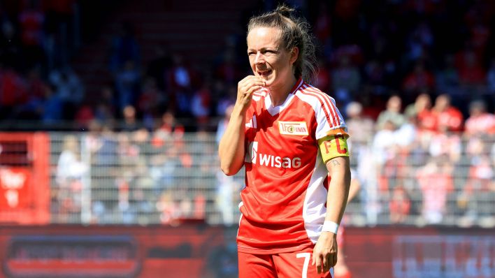 Archiv: Lisa Heiseler während eines Spiels des 1. FC Union Berlin. Quelle: imago images/Nordphoto Archiv: Lisa Heiseler während eines Spiels des 1. FC Union Berlin. Quelle: imago images/Nordphoto
